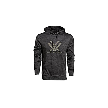 Men's Dusty Olive Core Logo Performance Hoodie