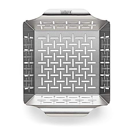 Small Deluxe Stainless Steel Grilling Basket