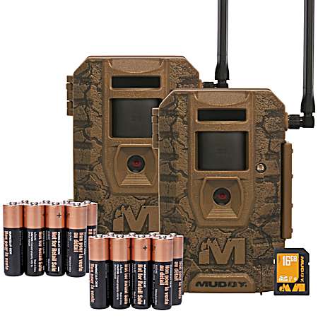 Mitigator 2.0 Cellular Trail Camera Battery/SD - 2 Pk