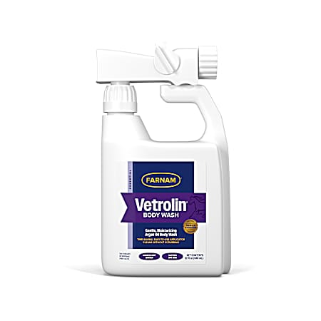 32 oz Vetrolin Body Wash for Horses & Dogs