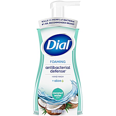 7.5 oz Foaming Antibacterial Coconut Water Hand Wash