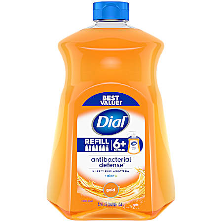 52 oz Gold Antibacterial Liquid Hand Soap Refill