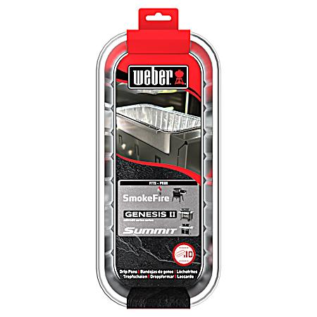 Smokefire Summit & Genesis Li Drip Pans - 10 pk