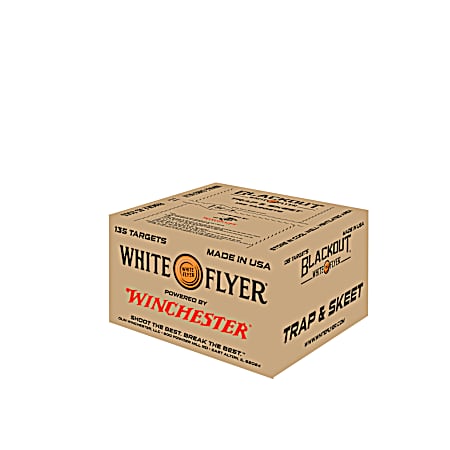 BLACKOUT® Orange Top Clay Targets - 135 Ct