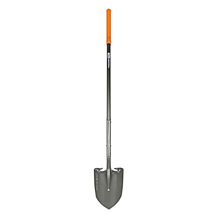 60 in Orange Pro Digging Shovel
