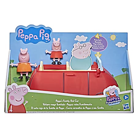 Peppa’s Adventures Peppa’s Family Red Car