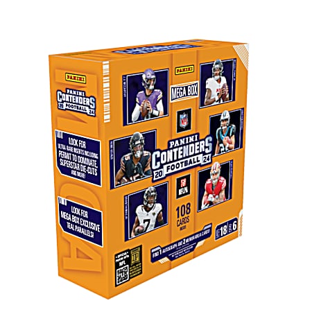 2024 Contenders Football Trading Card Mega Box