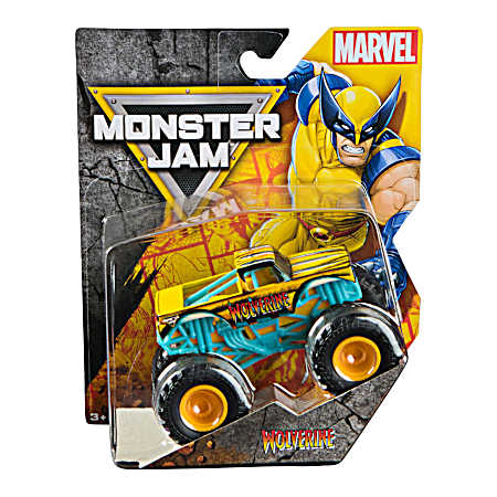 1:64 Scale Die-Cast Marvel Monster Jam Truck Series - Assorted
