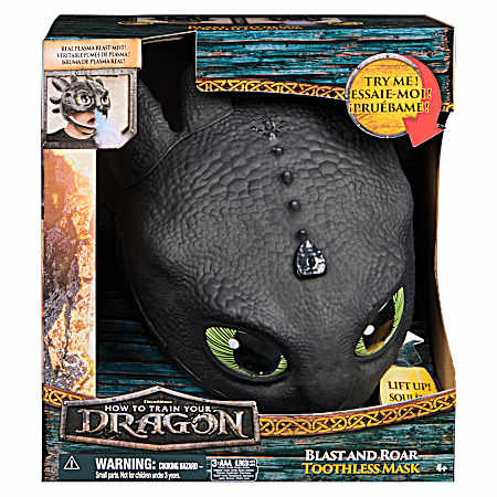 How To Train Your Dragon, Blast and Roar Toothless Mask Action Figure
