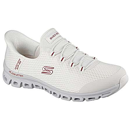 Sport Women's Off White Glide Step Vibey Slip-Ins