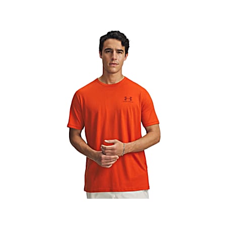 Men's Left Chest Logo Short Sleeve Shirt