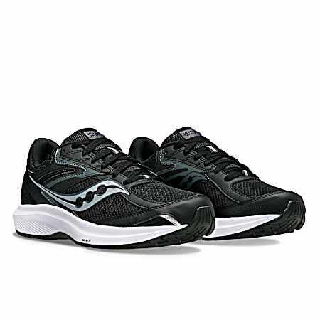 Men's Black/White Cohesion 17 Athletic Shoes