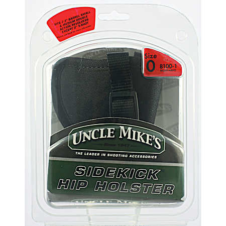 Sidekick Black Right Hand Hip Holster