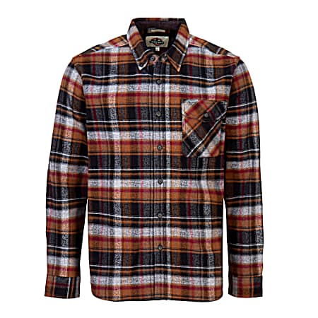 Men's Legend Button Front Long Sleeve Flannel Shirt