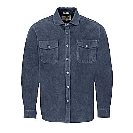 Men's HWY 8 Snap Button Front Shirt Jacket