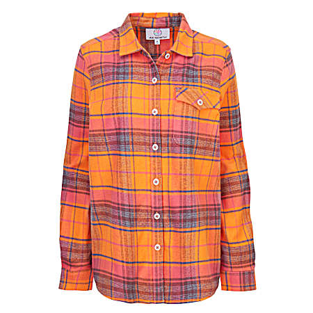 Women's Legend Long Sleeve Button Front Flannel