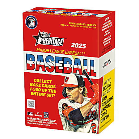 2025 MLB Heritage Baseball Trading Card Value Box