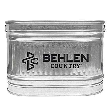 50 Gal Galvanized Horse Waterer With Handles
