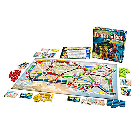 Ticket To Ride First Journey Game
