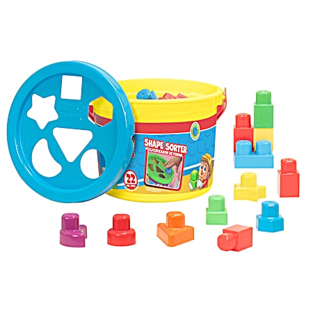 Block Sorter Bucket - 20 Pc.