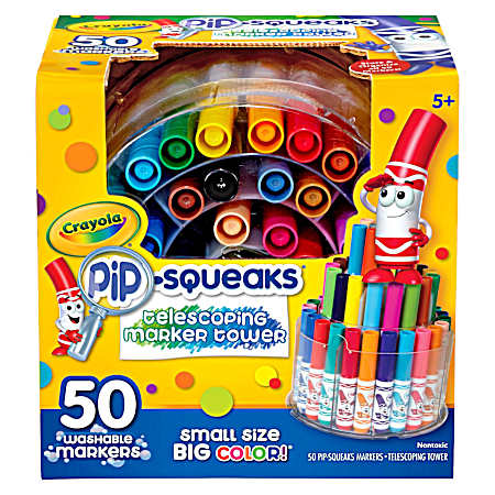 50-ct Pip-Squeaks Telescoping Marker Tower