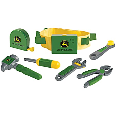 John Deere Deluxe Talking Tool Belt Set