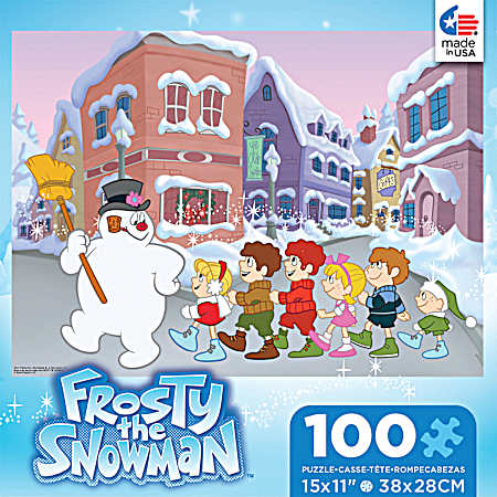 Frosty the Snowman Puzzle 100 Pc - Assorted