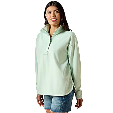 Women's Breeze Logo 1/2 Zip Sweatshirt