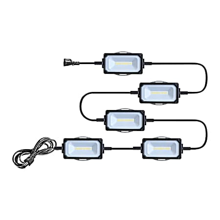 12,500 Lumen, 50 ft. LED String Work Light