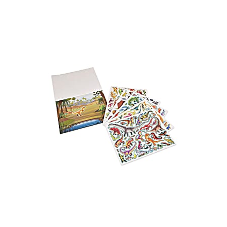 Prehistoric Reusable Sticker Pad - Assorted