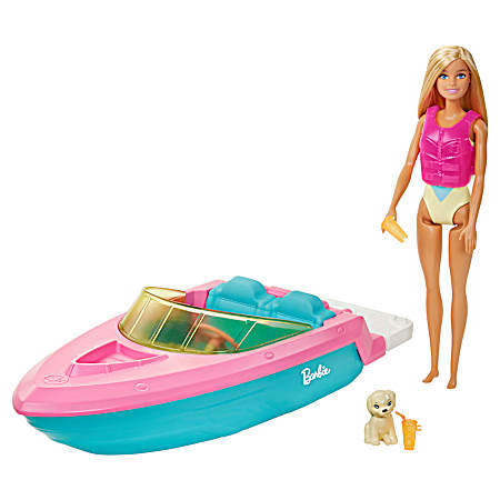 Barbie Doll & Boat Playset