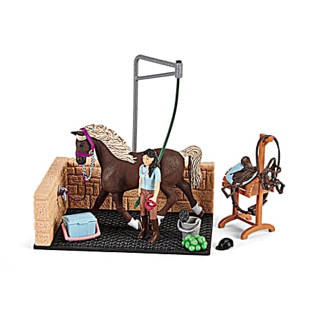 Washing Area w/ Horse Club Emily & Luna Playset