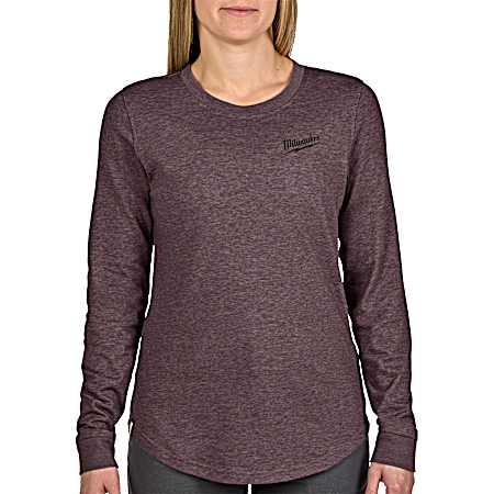 Women's Purple FreeFlex Hybrid Long Sleeve Shirt