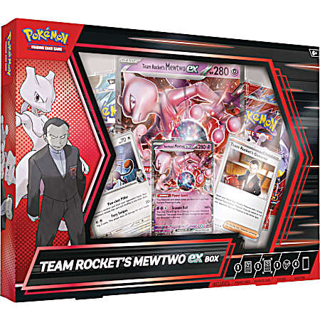 Team Rocket’s Mewtwo ex Box Trading Cards