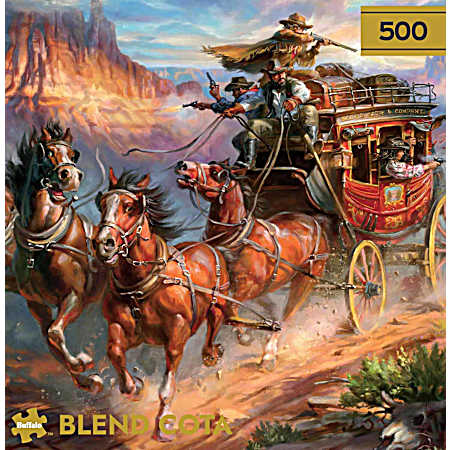 500 Pc Gold Puzzle Assorted