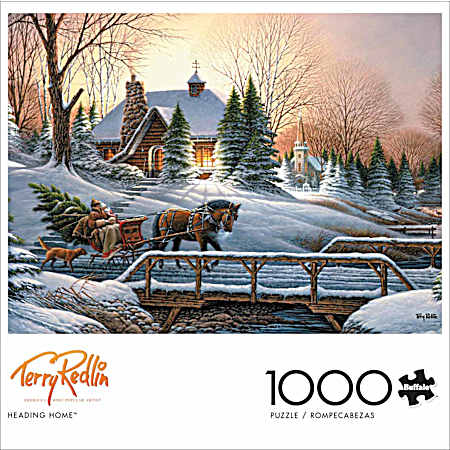 1000 Pc Buffalo Holiday Puzzle Assorted