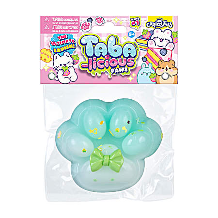 Curiosities Taba-licious Squishy Mega Paws Toy - Assorted