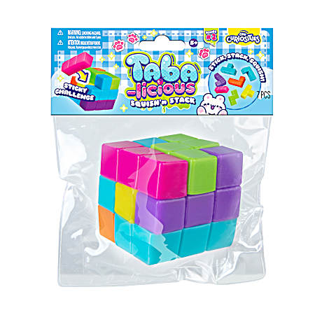Curiosities Taba-licious Squish'n Stack Puzzle Toy
