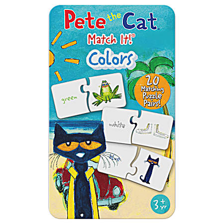 Pete the Cat Match It! Tin Colors