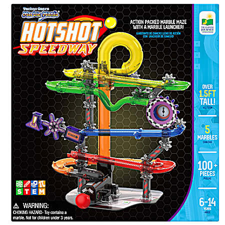 100+ Pc Techno Gears Marble Mania - Hotshot Speedway