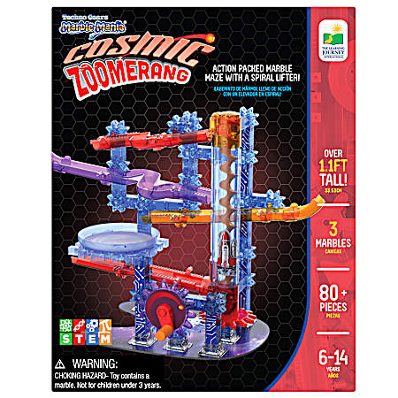 80+ Pcs Techno Gears Marble Mania Cosmic Zoomerang
