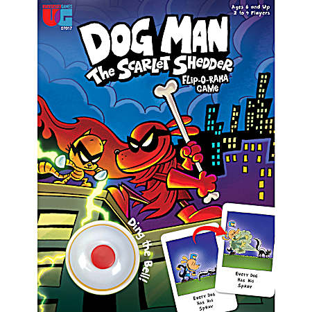 Dog Man Scarlet Shedder Flip O'Rama Game
