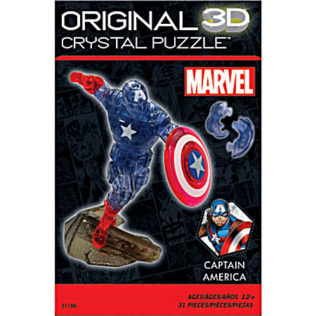 Marvel Original 3D Crystal Puzzle - Assorted