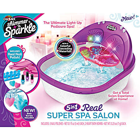 Shimmer n' Sparkle The Real 5-in-1 Super Spa Salon