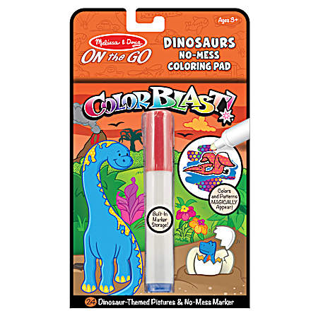 On the Go™ ColorBlast! Color Reveal Pad – Dinosaur
