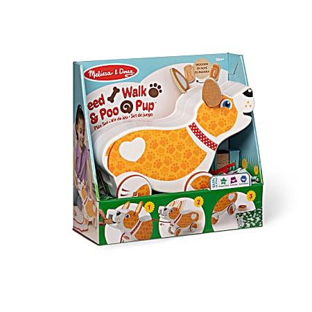 Feed, Walk & Poo Pup Play Set