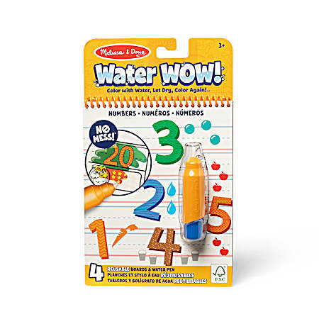 On the Go Water Wow! Water-Reveal Activity Pad - Numbers