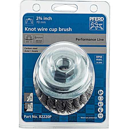 2-3/4 In. Knot Cup Brush - 82220P