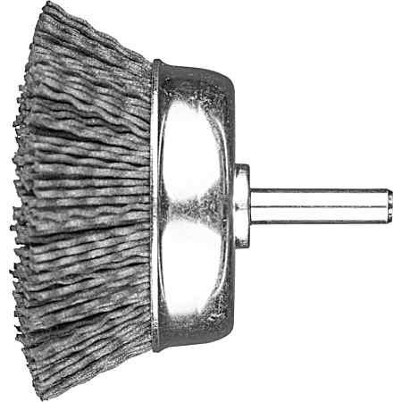 3 In. Nylon Abrasive Cup Brush Stem Mounted