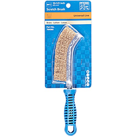 Metal Scratch Brush - Brass Wire